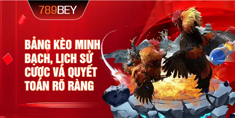Bảng kèo minh bạch, lịch sử cược và quyết toán rõ ràng Bảng kèo minh bạch, lịch sử cược và quyết toán rõ ràng
